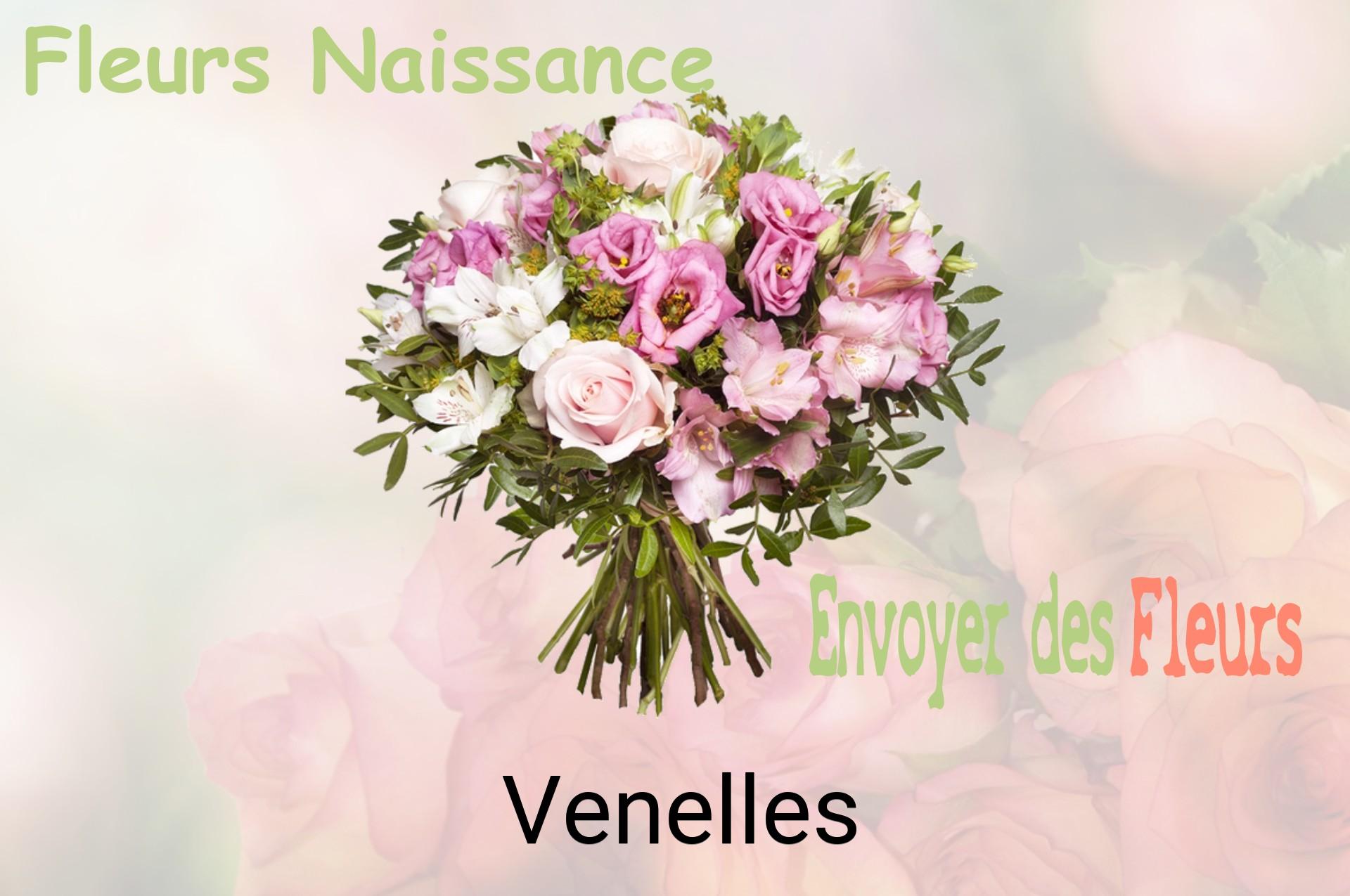 Bouquet de fleurs de naissance livré à Venelles